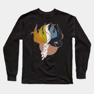 Aroace Pride Kitsune Long Sleeve T-Shirt